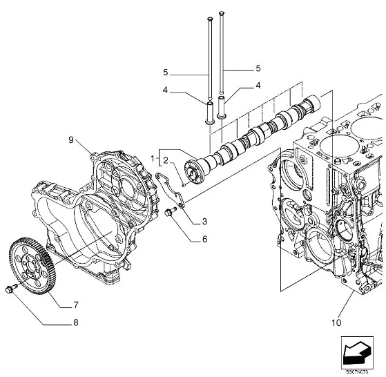 504272265 - вал кудачковый